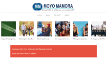 Tablet Screenshot of moyomamora.com